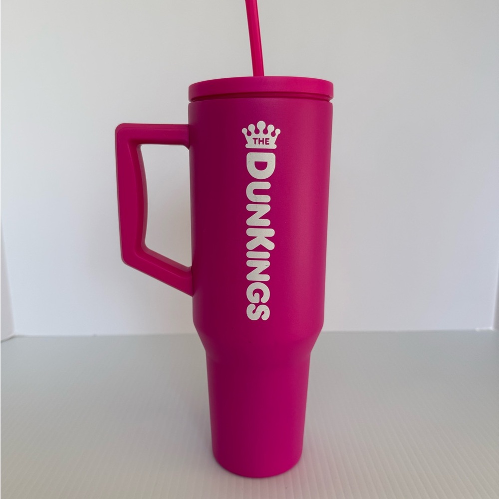 The Dunkings Pink Travel Tumbler